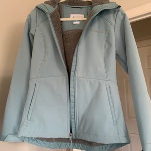 Columbia fleece line jacket